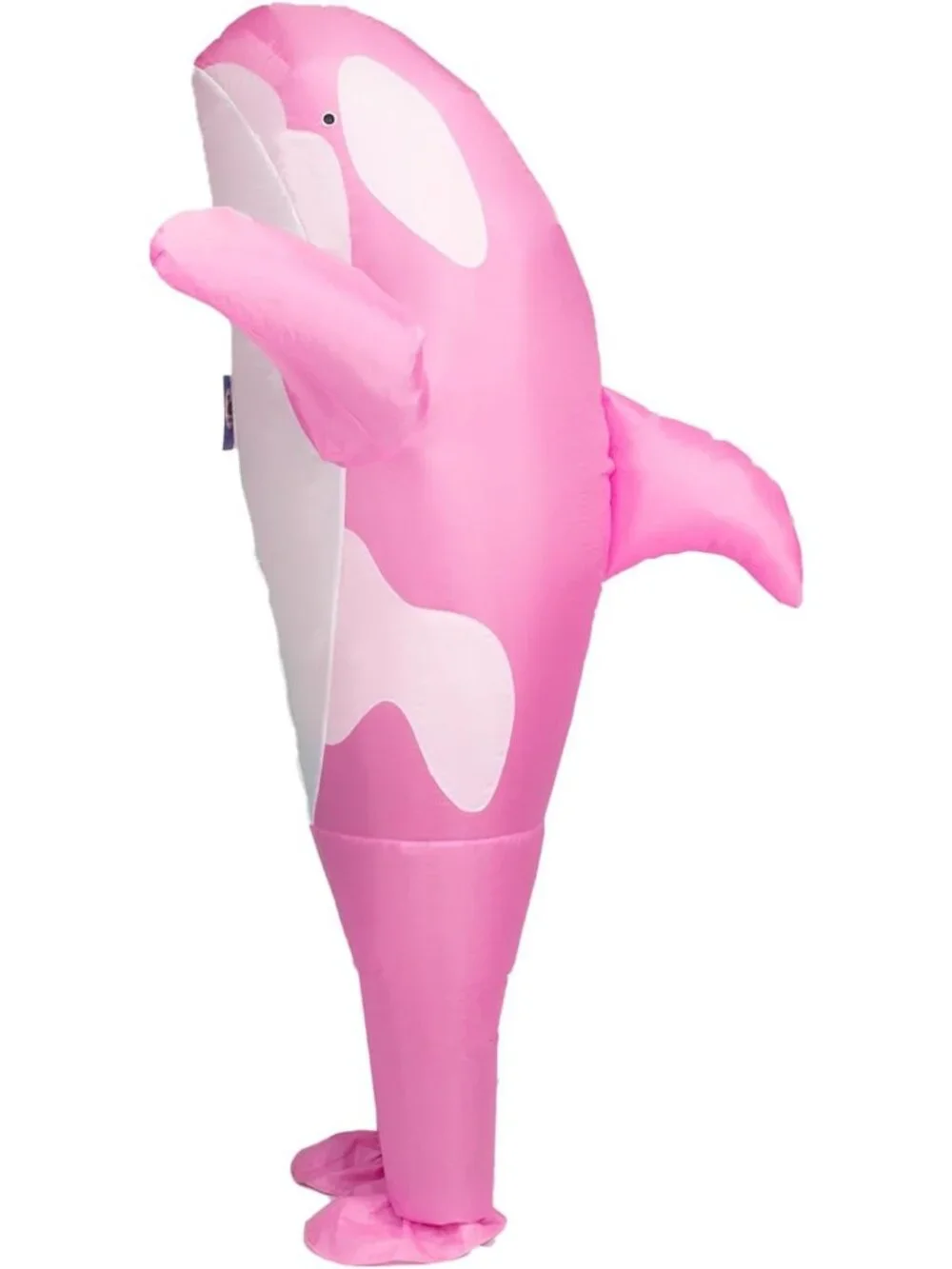 Inflatable Killer Whale Costume - Fun Air Blow-Up Orca Suit for Adults Halloween